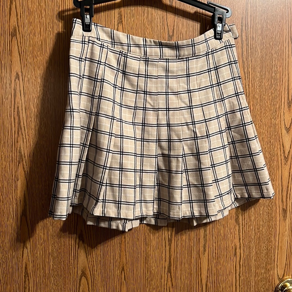 Plaid skirt